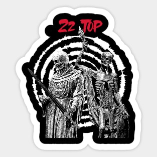 Dark Soul Zz Top Sticker